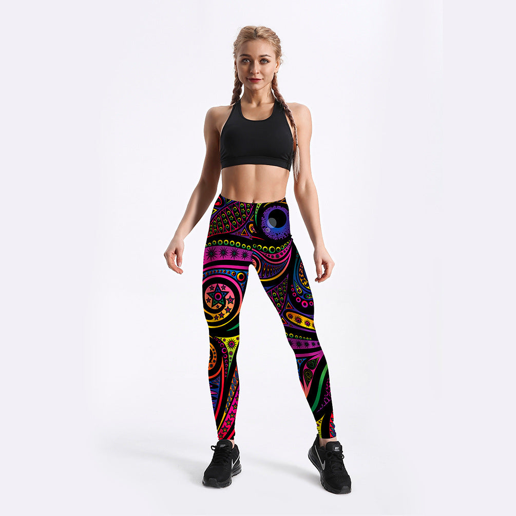 Printed leggings for women